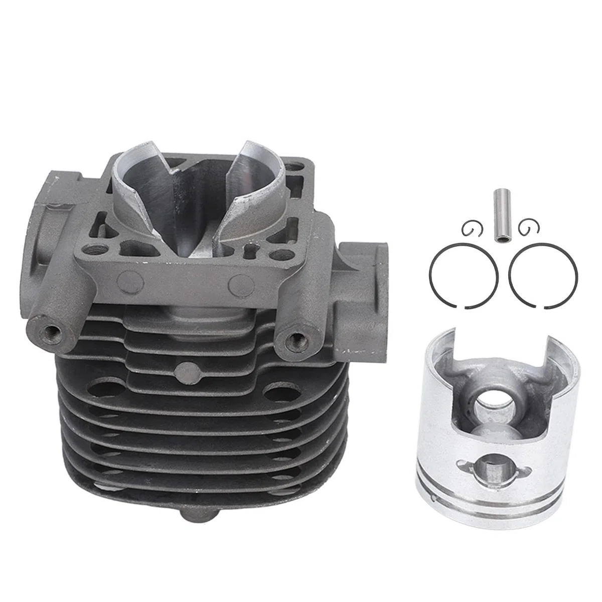Kit pistone Cilindro da 36 mm Lega di Alluminio Durevole Alta compatibilità per utenti di decespugliatori