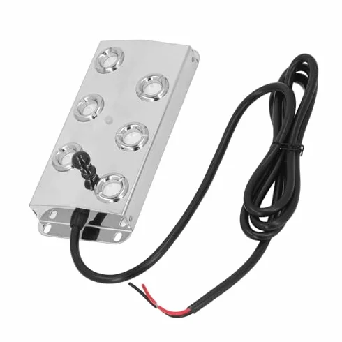 Hyuduo Nebulizzatore ad Ultrasuoni 12 Teste, 4500 ml/h, IP67, Acciaio Inossidabile 304, per Fontana Laghetto Giardino Esterno