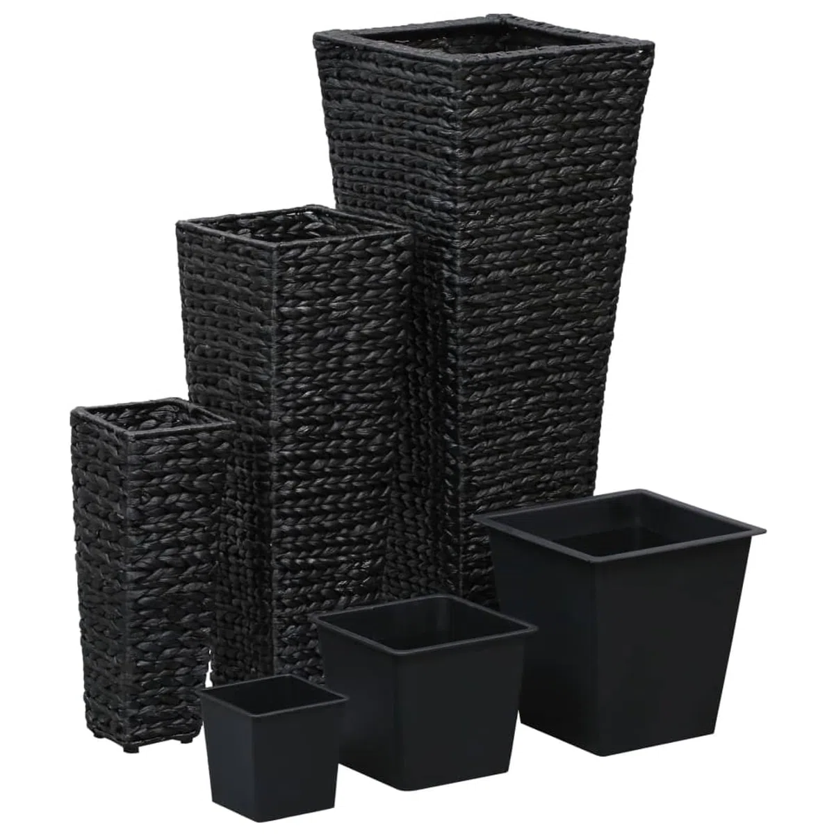 ShGaxin Set di aiuole 3 Pezzi, Tavolo Da Coltivo, Orto Domestico, Coltivazione Di Piante Aromatiche, Arriate Da Giardino, Giacinto D'Acqua Nero