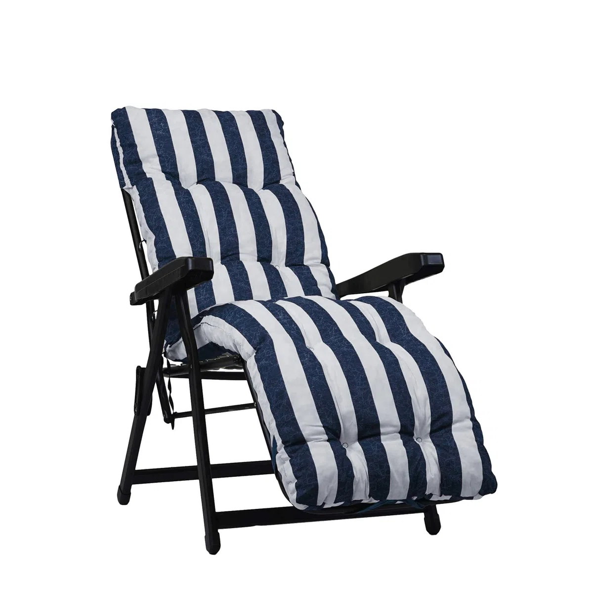 TECNOWEB Cuscino Imbottito per Sdraio con poggiapiedi (160x45cmx10cm) - 100% Made in Italy - Ricambio Cuscino Ideale per Sdraio da Giardino - Disponibili Diversi Colori