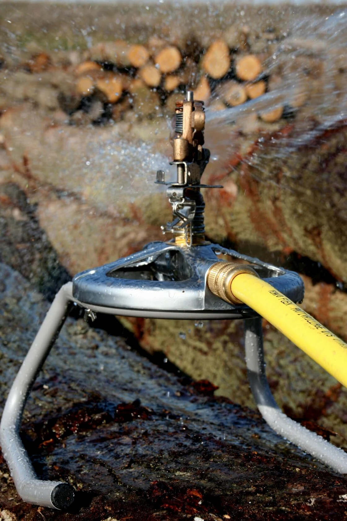 Boutt 2172557 LECS3 - Irrigatore a settori, grossa portata, su slitta, completamente in metallo