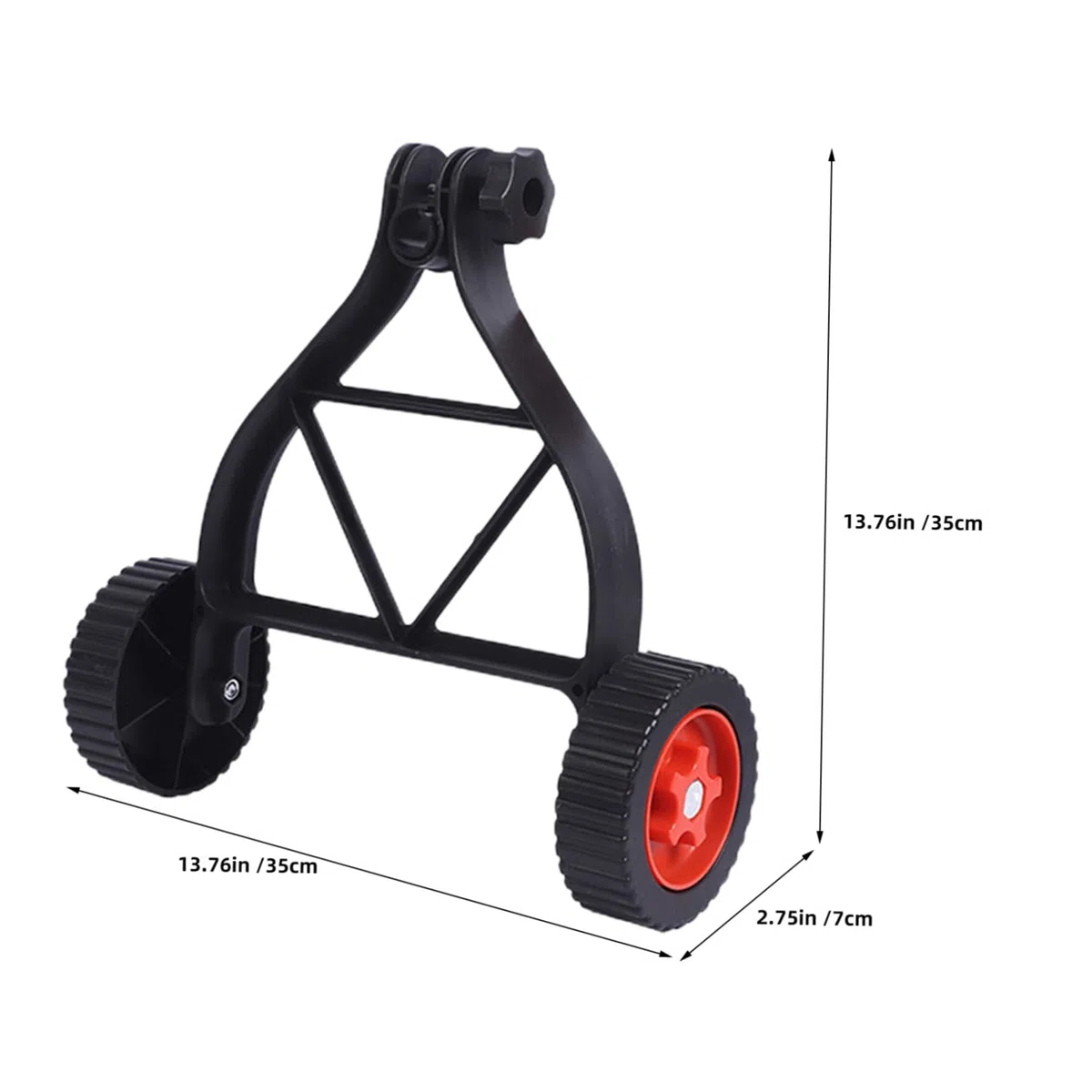 HEALLILY 2 Pezzi Ruota di Ricambio Accessorio Compatto e Resistente per Decespugliatore Batteria Facile da Montare e Durevole per Taglio Prato Domestico