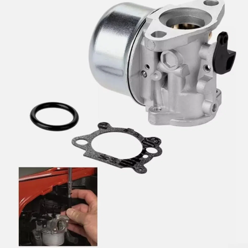 StarRing Parti di ricambio Kit filtro aria carburatore per 799868 base detergente per 498170 799872 694202, parti del motore, include tubo carburante e guarnizioni filtro aria