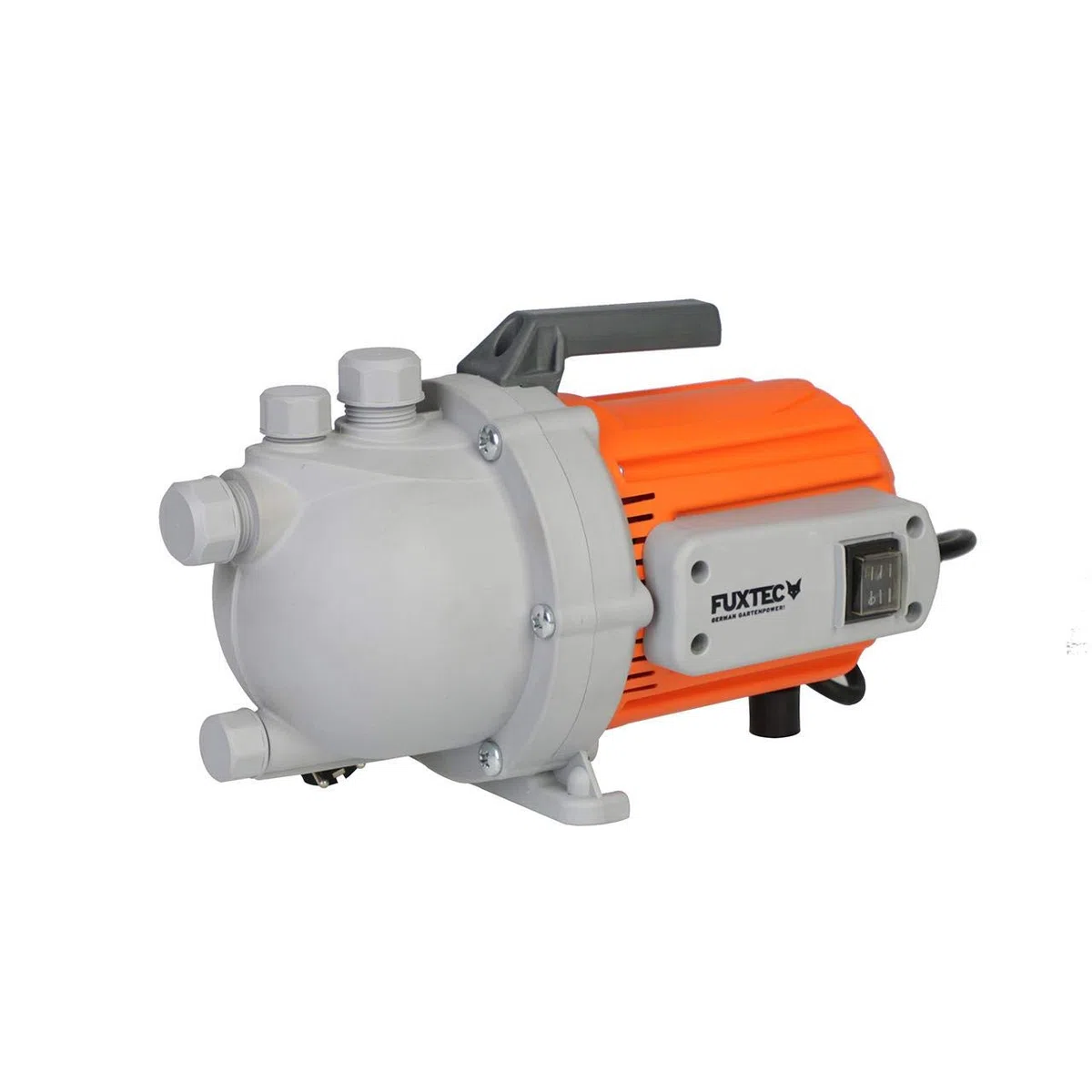 Pompa d'acqua per il giardino FUXTEC FX-GP1600 - pompa sommergibile 600 Watt, max. 3100 l/h, max. 35 m di prevalenza, interruttore galleggiante integrato - anche per piscina