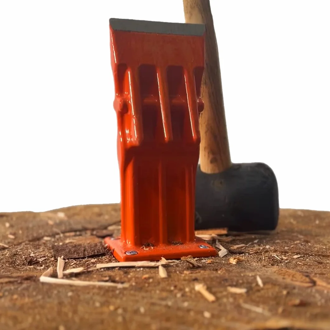 Spaccalegna manuale FOREST MASTER USAB da 7" per legna da ardere e legna da ardere. Spaccalegna con facilità - Tronchi di piccole e medie dimensioni - Compatto e portatile - Design in ghisa duttile