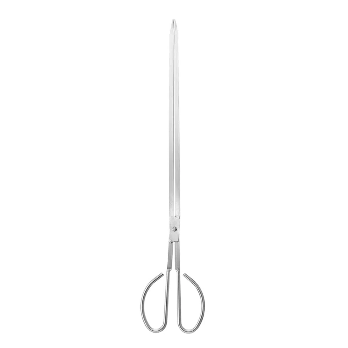 Holibanna Pinza Per Carbone in Acciaio Inox Manico Lungo 60cm Pinza Per Braciere e Stufa Utensile Per Barbecue e Campeggio Per Stabilità e Resistenza Accessorio Versatile Per Cucina All'aperto