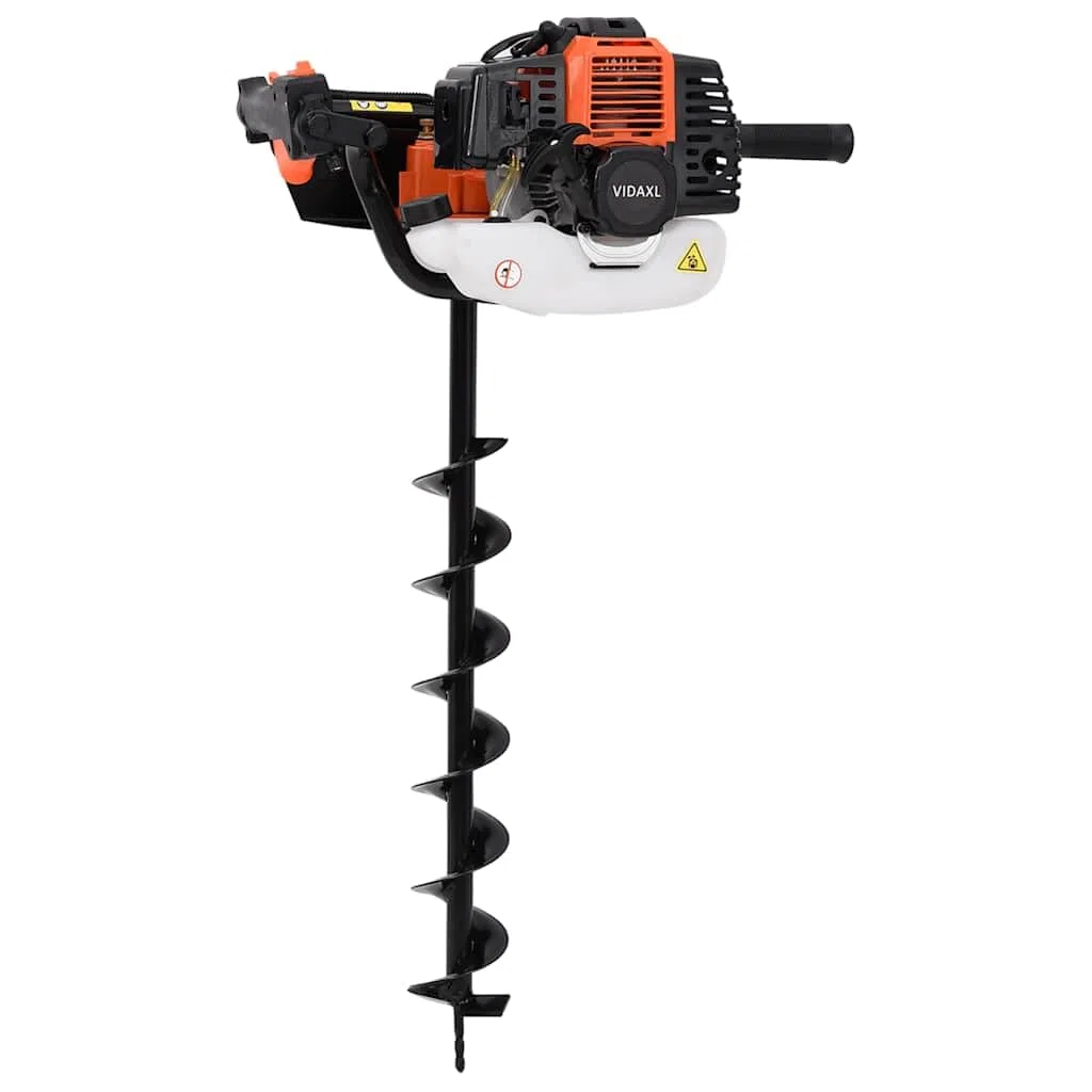 vidaXL Grondboor oranje