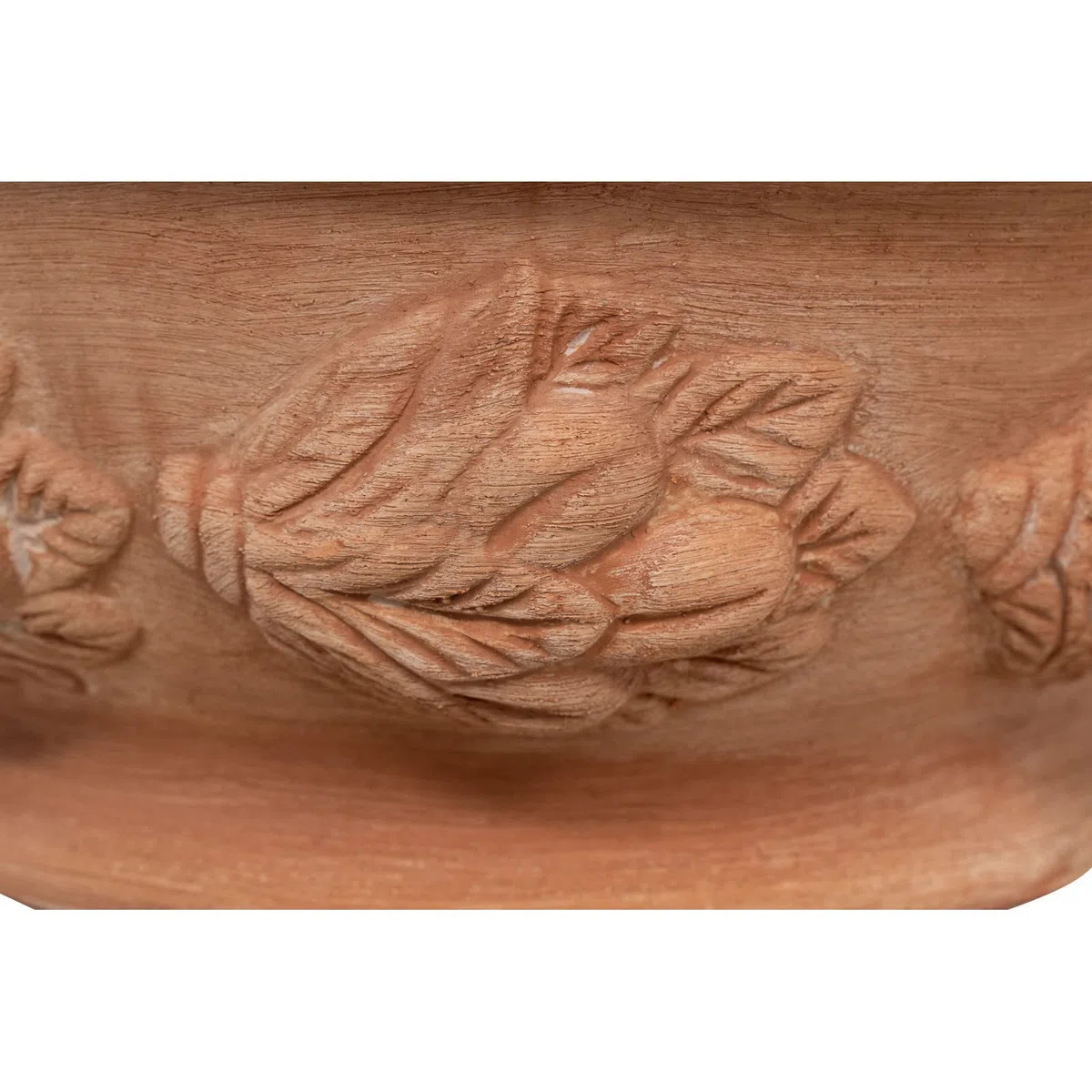 Biscottini Vasi terracotta artigianali 50x23x50 cm | Vaso terracotta interno ed esterno | Vasetti piante grasse Made in Italy