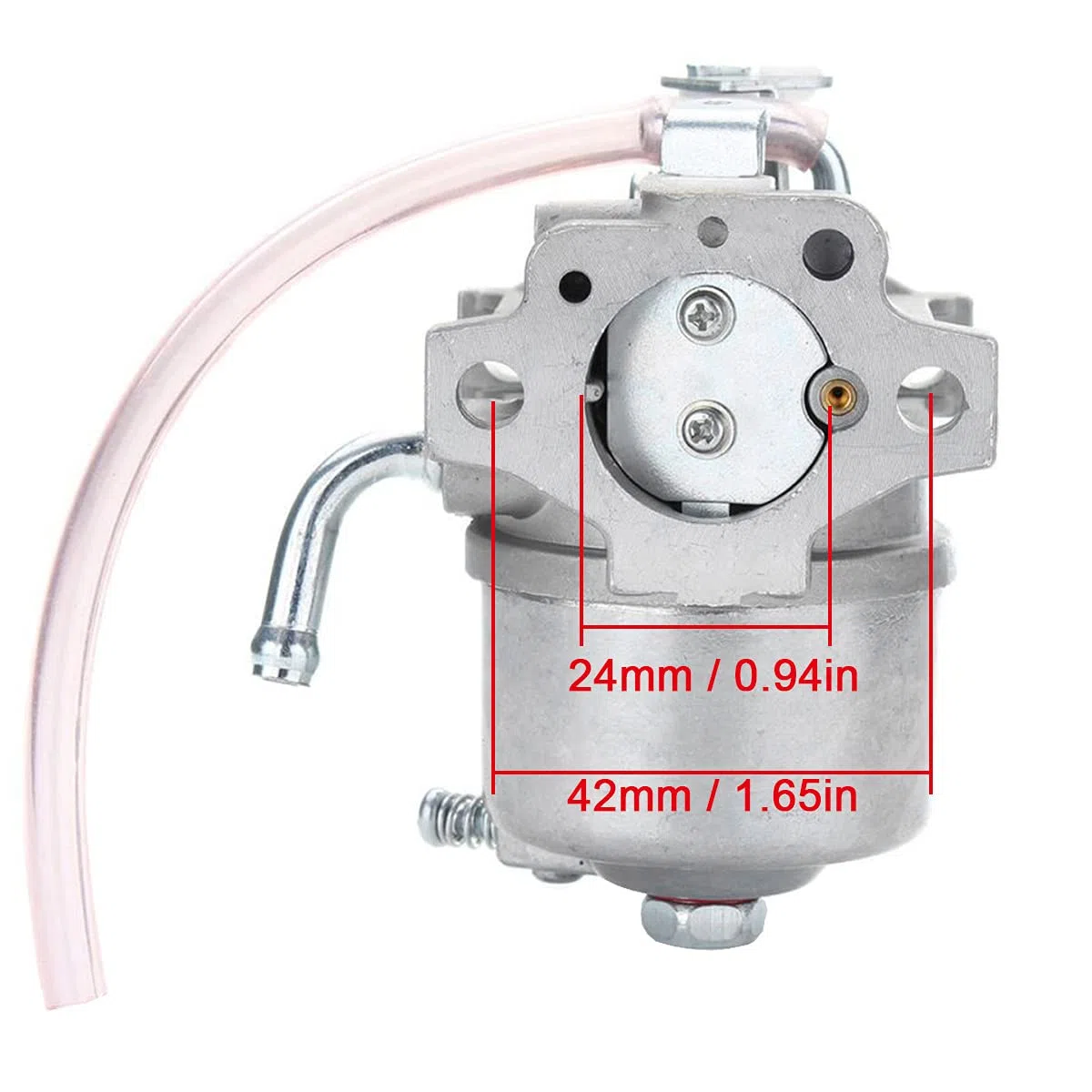 ZAMDOE Carburatore per John Deere 14SB JE75 JX75 JX85 Tosaerba Uomo a Terra da 21 Pollici, per Kawasaki FC150V 4 Tempi Motore, sostituisce #15003-2364, con Candela