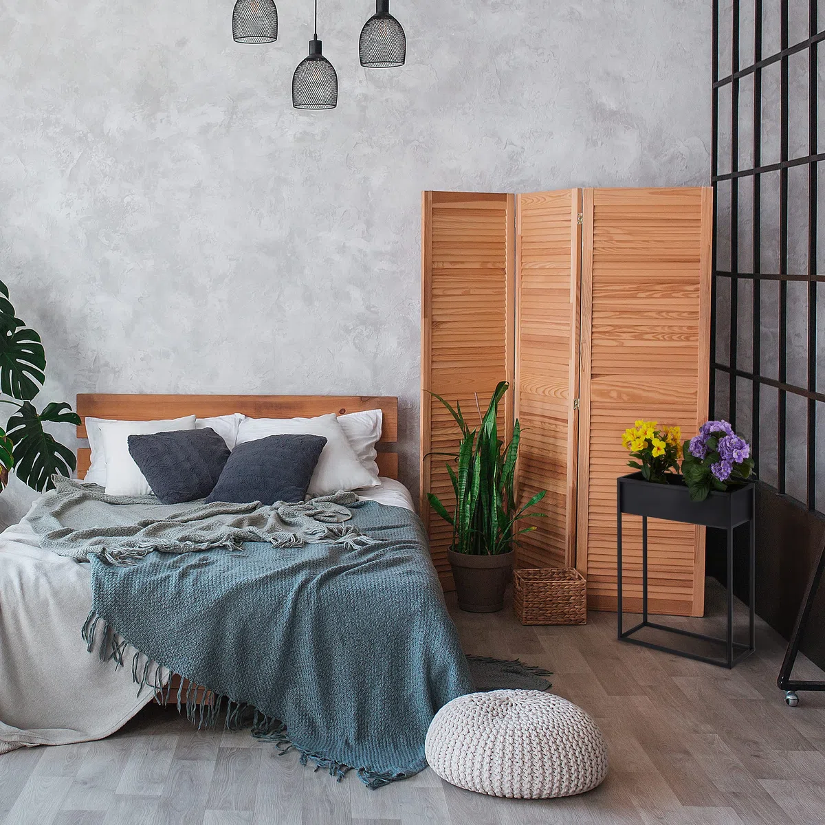 Relaxdays Supporto per Fiori, Portavasi in Ferro, HLP: 70x55x20 cm, Porta Piante Rettangolare da Interni, Metallo, Nero