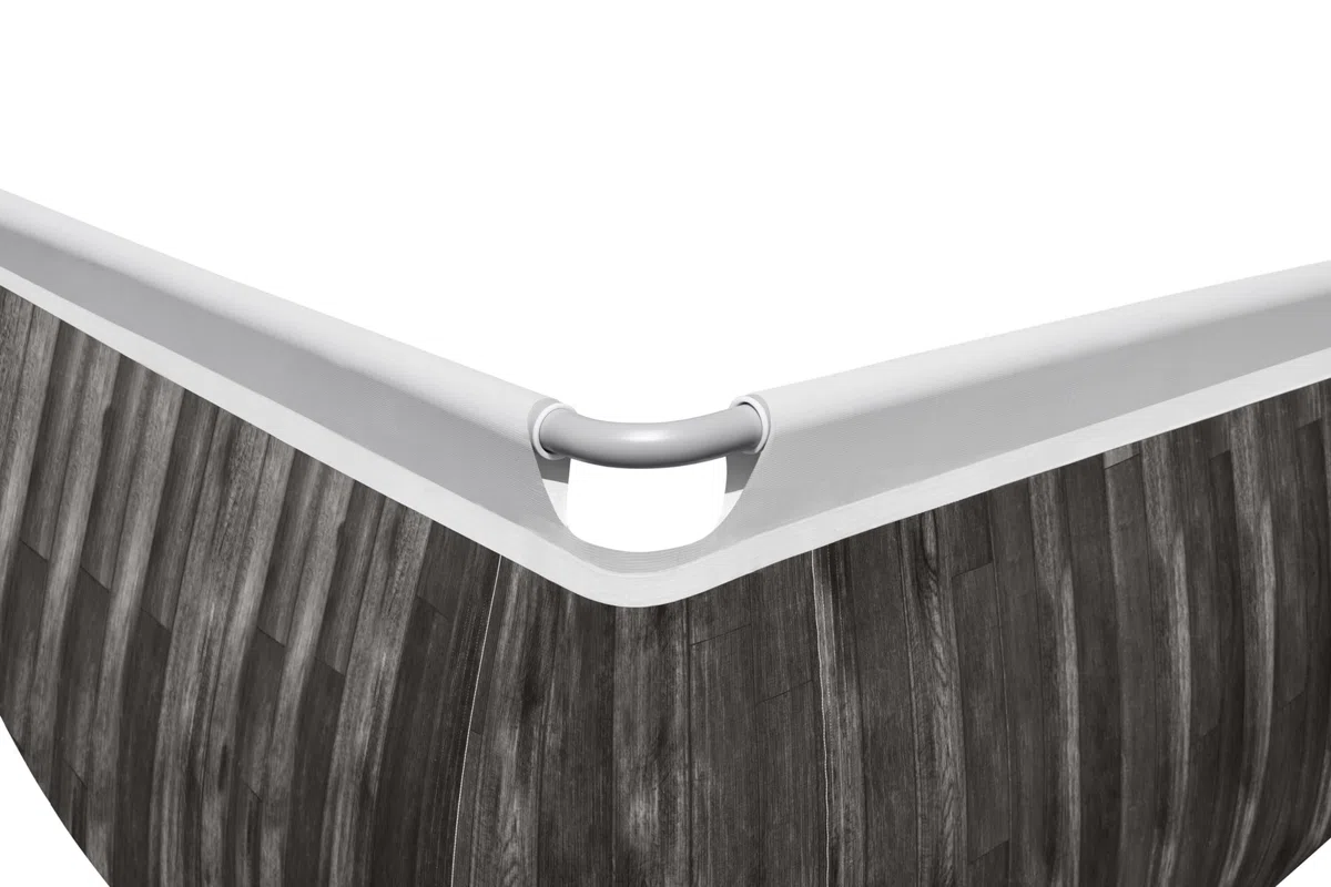 Bestway 5615A Piscina Fuori Terra Power Steel™ Rettangolare da 404x201x100 cm