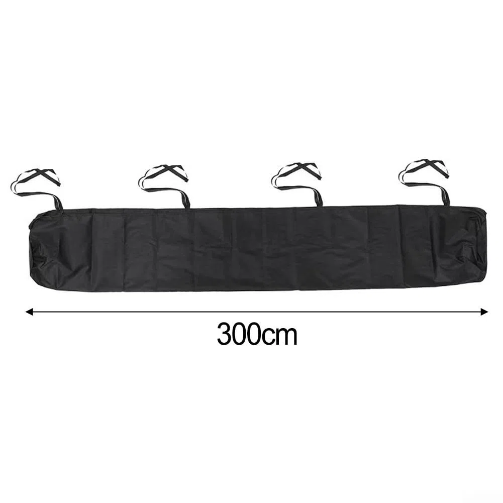 Copertura per tenda da sole per esterni, impermeabile, in tessuto Oxford 210 DPU, protezione da sole e pioggia, per giardini, patii, terrazze (300 cm)