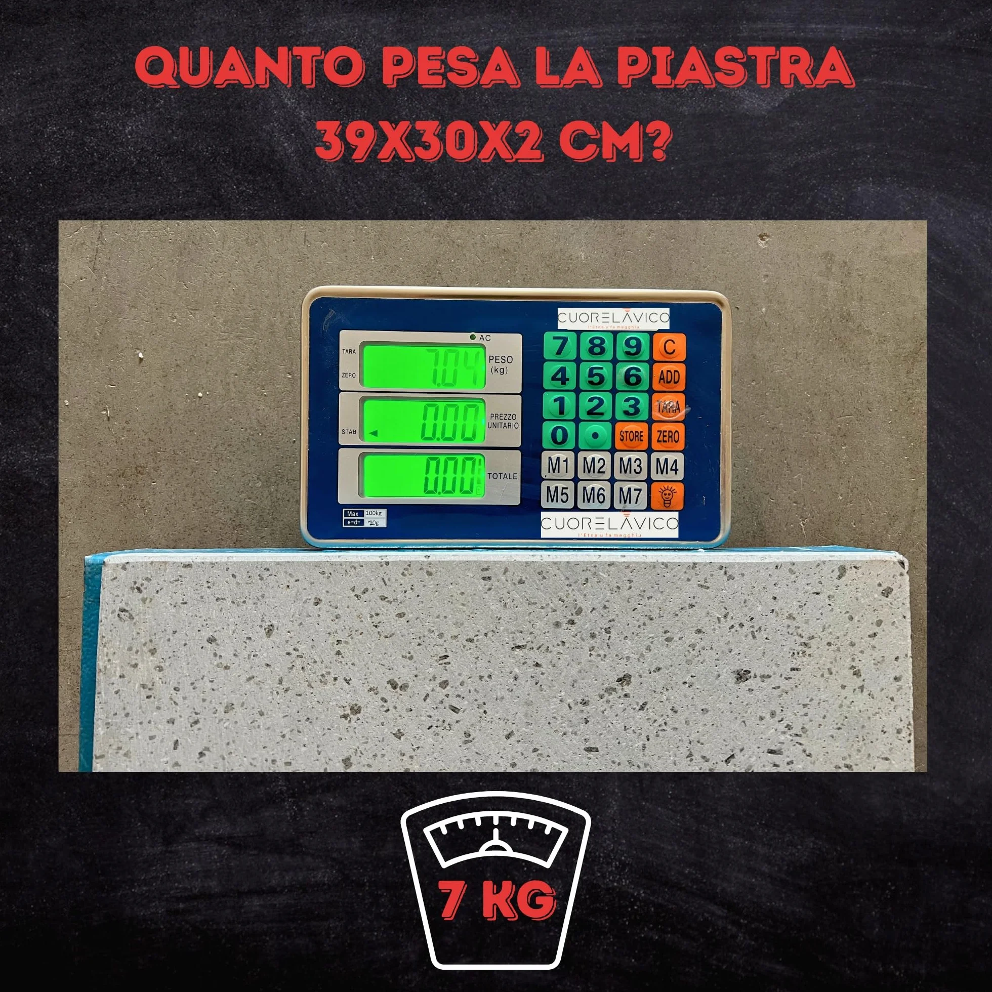 CUORE LAVICO - PIASTRA REFRATTARIA IN PIETRA LAVICA PER BARBECUE 39X30X2 CM CON SCANALATURA - COTTURA NATURALE MIGLIORE PIETRA OLLARE OTTIMA PER CARNE PESCE E VERDURE