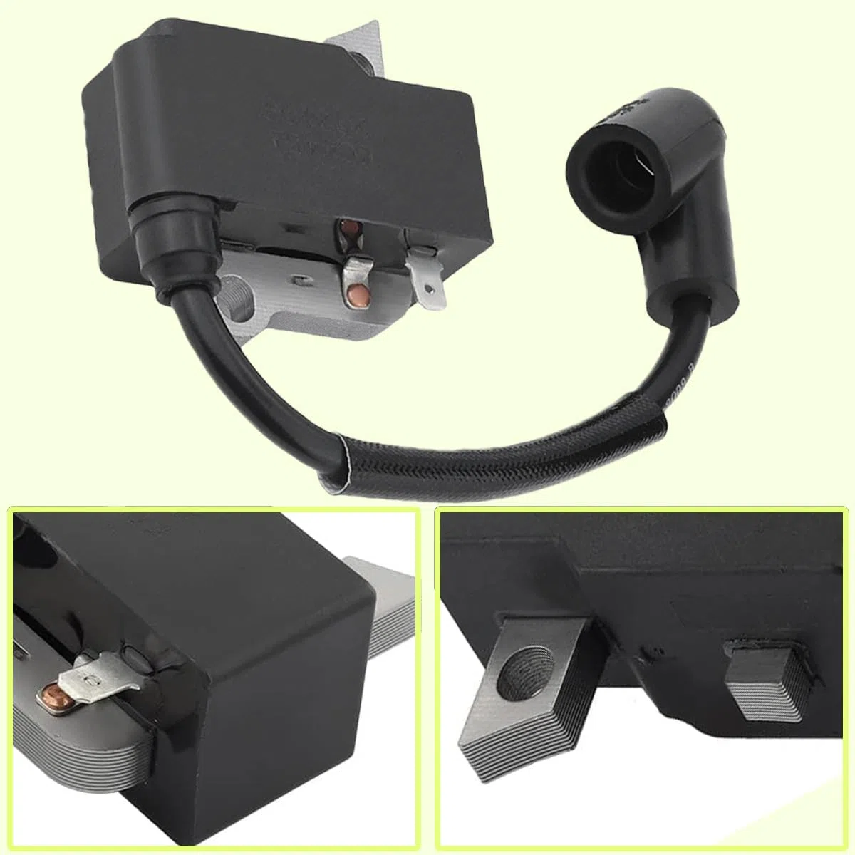 ZAMDOE Bobina del modulo di accensione con Candela per Husqvarna 435 435E 440E 445 445 E 450 450E Motosega per Jonsered CS2245 CS2245S CS2250S sostituisce 573935702 544243801 573935701 505427201