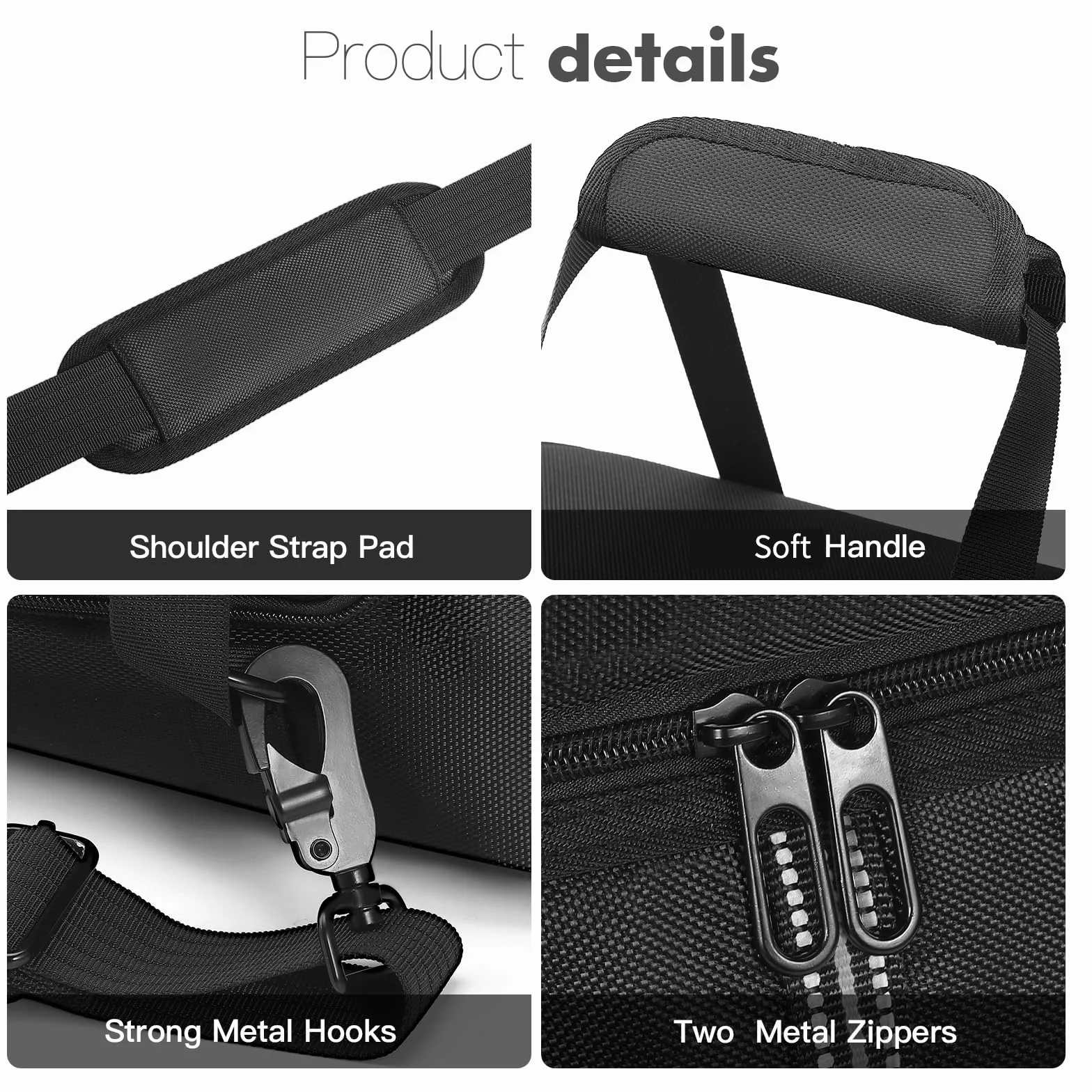 Borsa da trasporto compatibile con Anker SOLIX C1000 Power Station portatile, custodia da viaggio custodia protettiva per accessori generatori solari C1000