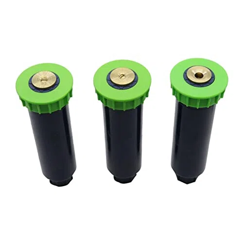 Set di 10 irrigatori pop-up con filettatura femmina da 1/2", spray regolabile a 90, 180, 360 gradi per irrigazione da giardino, sistema di irrigazione del prato, copertura efficiente, forniture da