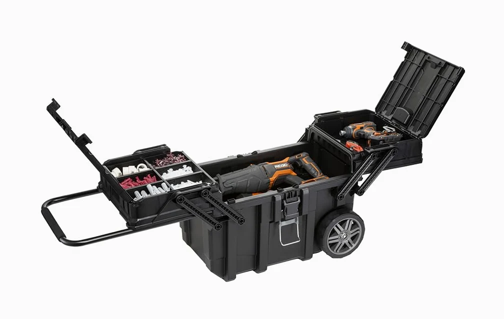 KETER | Baule da cantiere 15G, nero, 64,6 x 37,3 x 41 cm, plastica