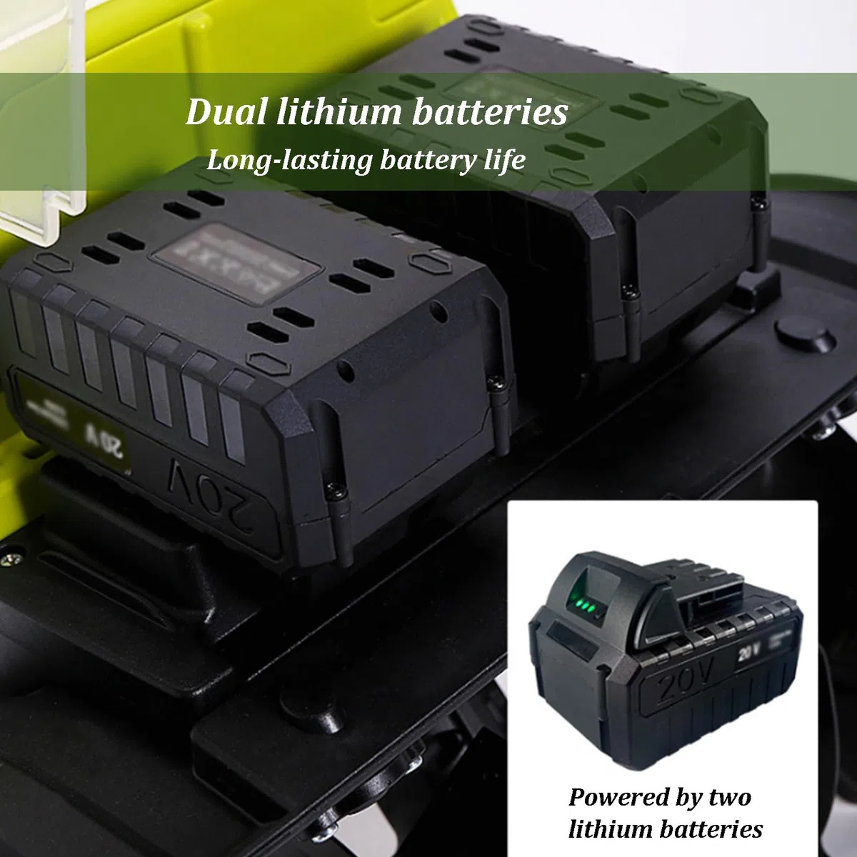 Motocoltivatore Elettrico Senza Fili, Motocoltivatore da Giardino, Batteria A Lunga Durata, Motore Brushless, Potente Coltivatore del Terreno per Prato, Frutteto E Orto