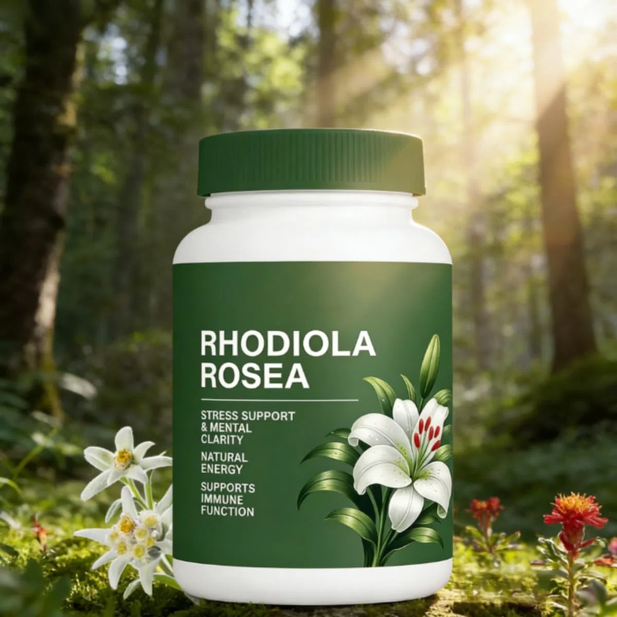 La Rhodiola rosea allevia l'affaticamento fisico e mentale, migliora l'attenzione e la concentrazione e mantiene livelli sani di cortisolo