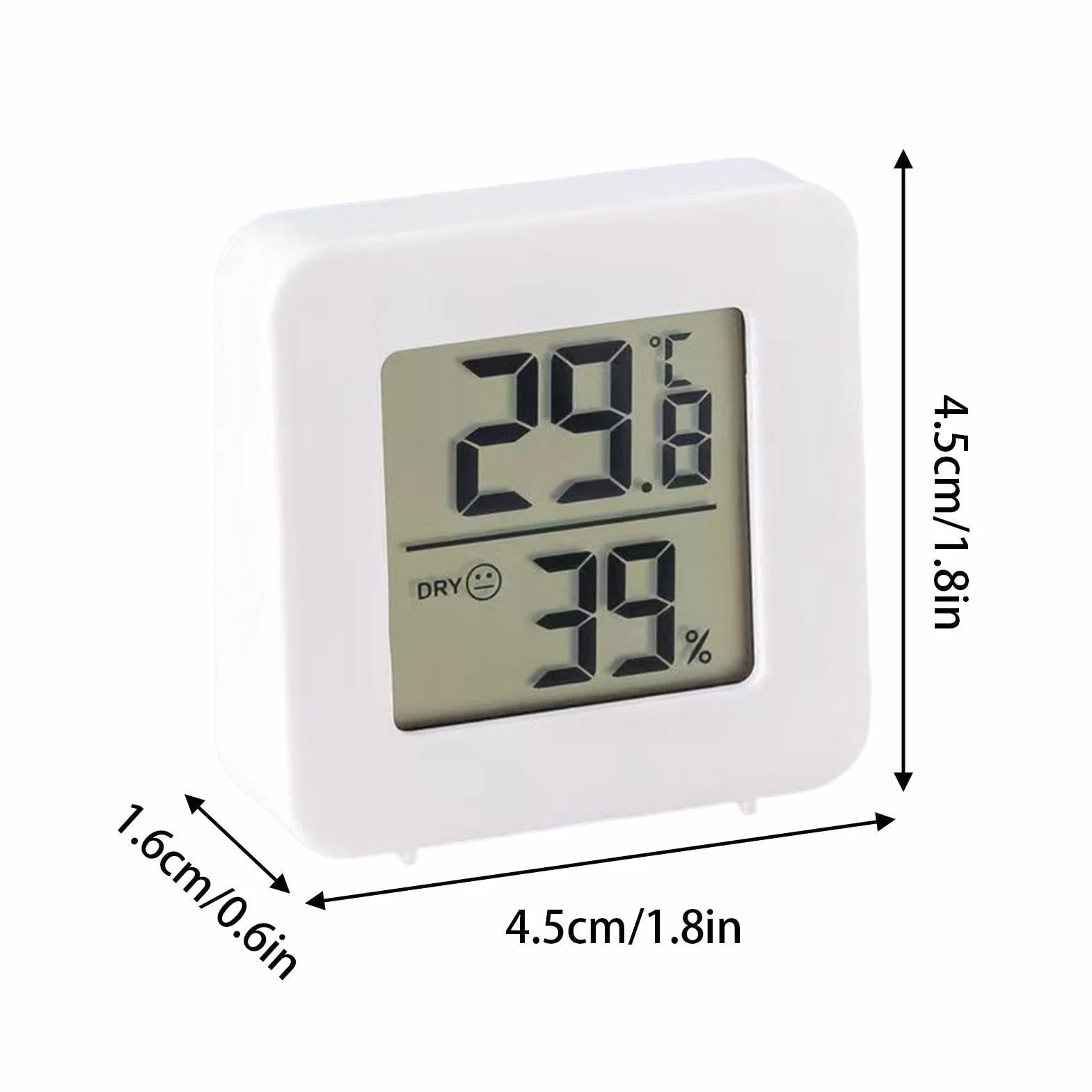 Monitoraggio 'umidità a temperatura - misuratore di umidità igrometro | digitale con indicatore di espressione,Sensore di umidità interna Indicatore di comfort 'aria per serre, appartamenti, incuba