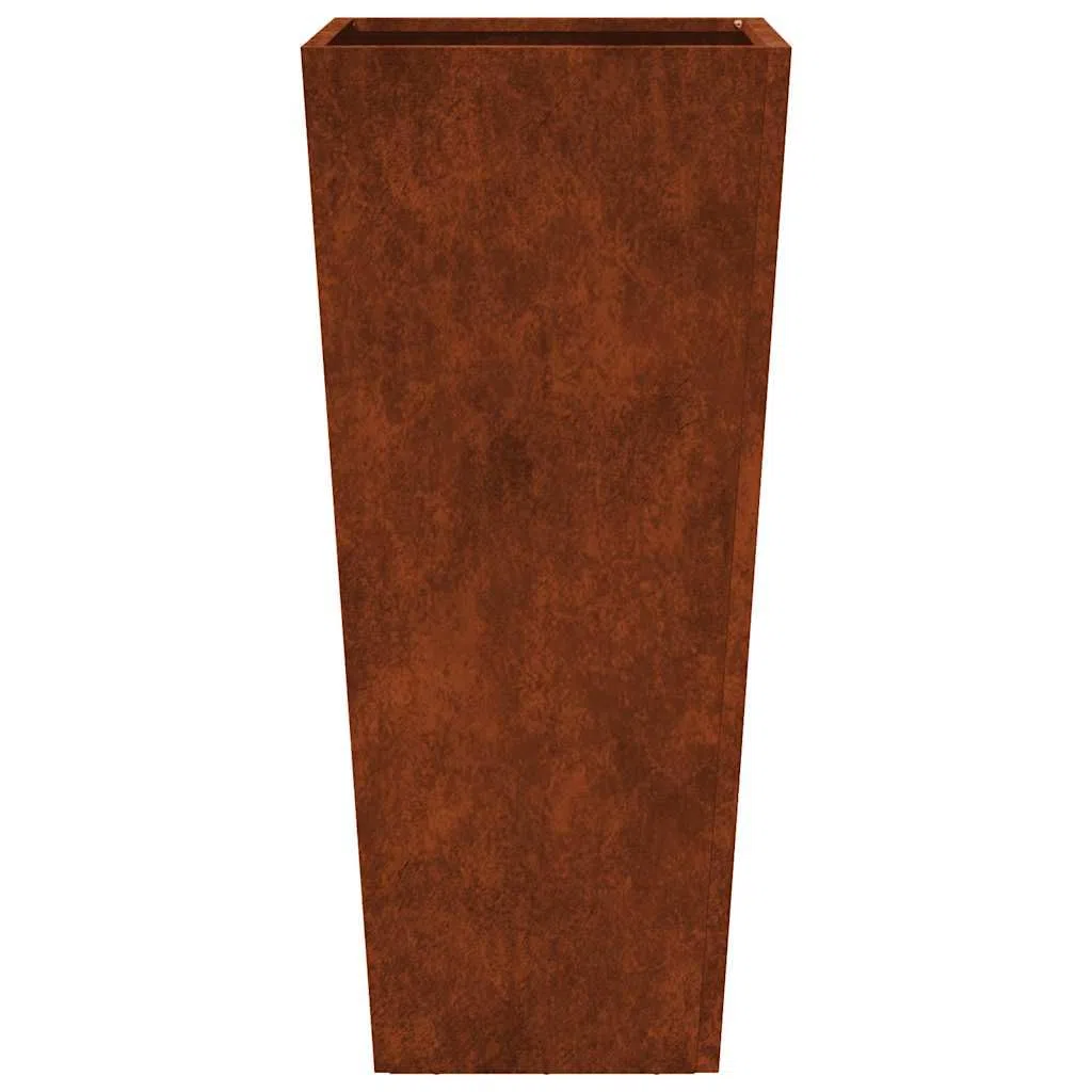 Generico Fioriere da Giardino 2 pz 35x35x75 cm in Acciaio Corten,Prato e Giardino,Giardinaggio,Vasi e fioriere-851093