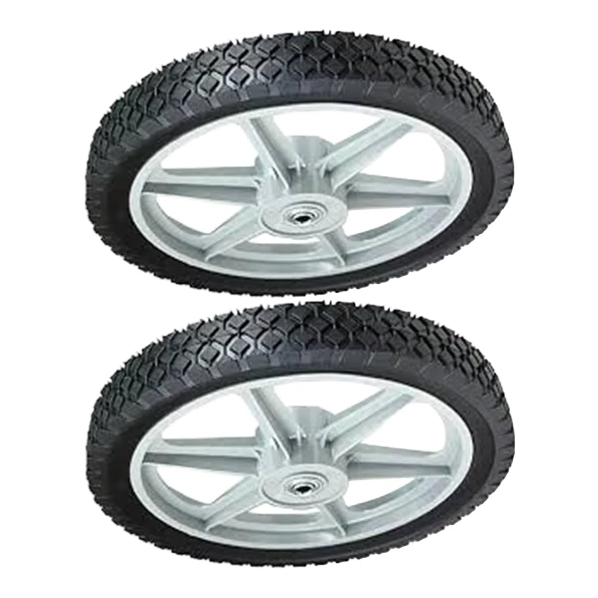 335110B - Ruota in plastica con raggi, 35,6 x 4,4 cm, compatibile con MaxPower, 2 pezzi