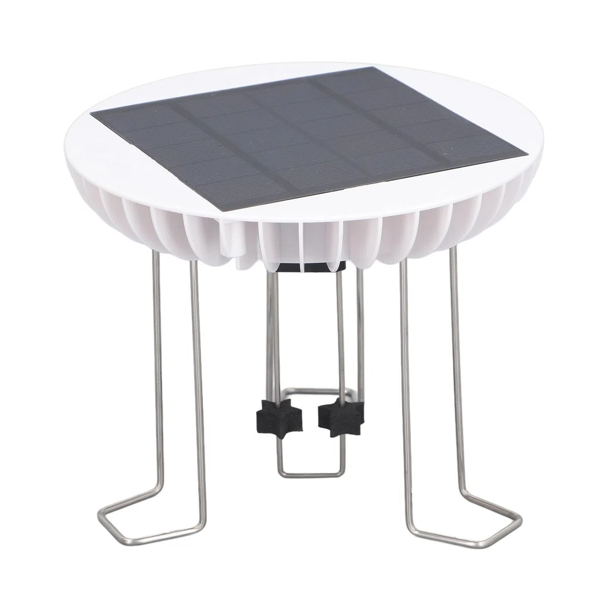Agitatore Solare per Acqua, Agitatore Solare Silenzioso per Vasca per Uccelli con Pannello 5V 2W, Impermeabile IP65 per la Decorazione del Laghetto da Giardino