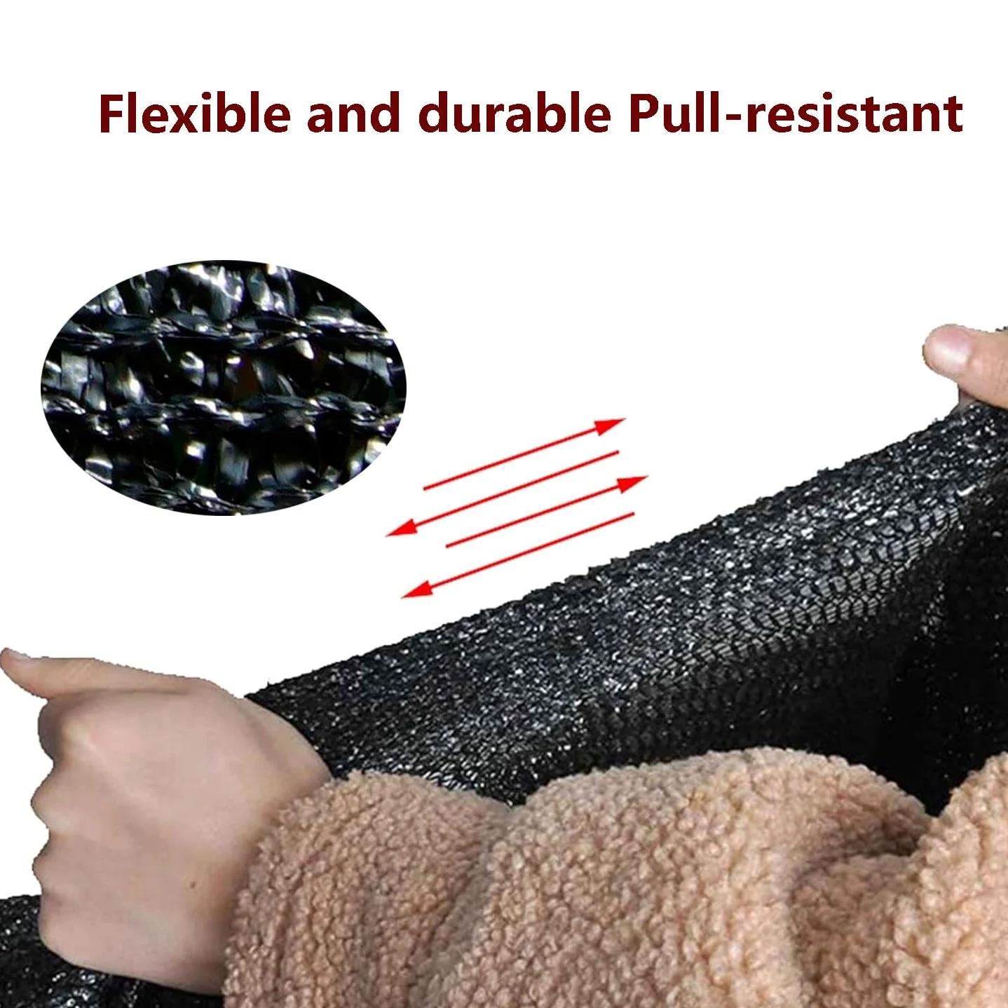 Recular Pool Safe Net fuori terra Copertura per piscina a maglia fine foglia proteggere inverno piscina copertura per piscina per esterni 5 x 6 m (16,4 x 19,6 piedi) resistente ai raggi UV