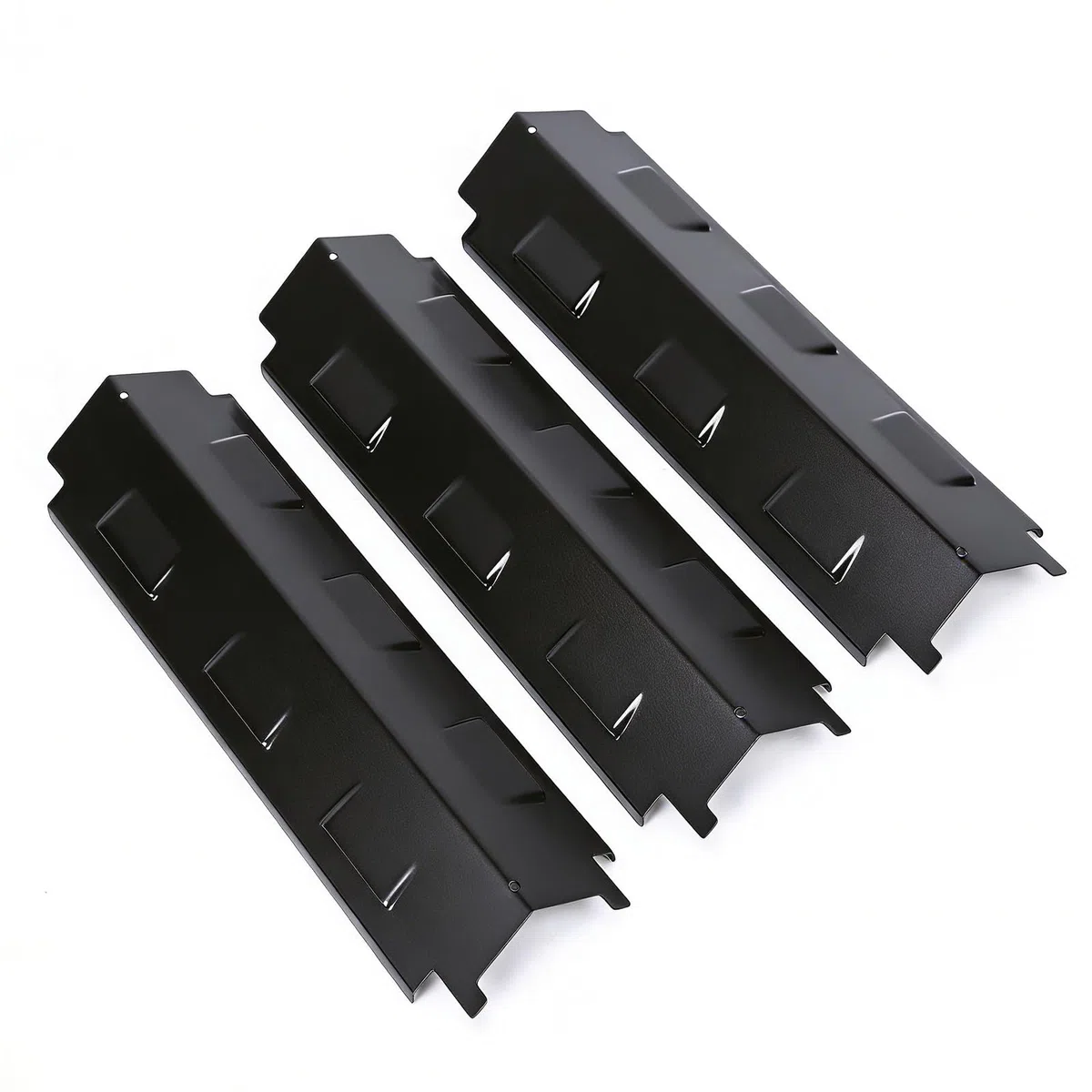 Piastre di ricambio universali per barbecue Barbecook Siesta/Vanilla/Brahma, Charbroil, Proficook, Tarrington House, gasgrill in porcellana e acciaio, accessori per bruciatore, copertura fiamma