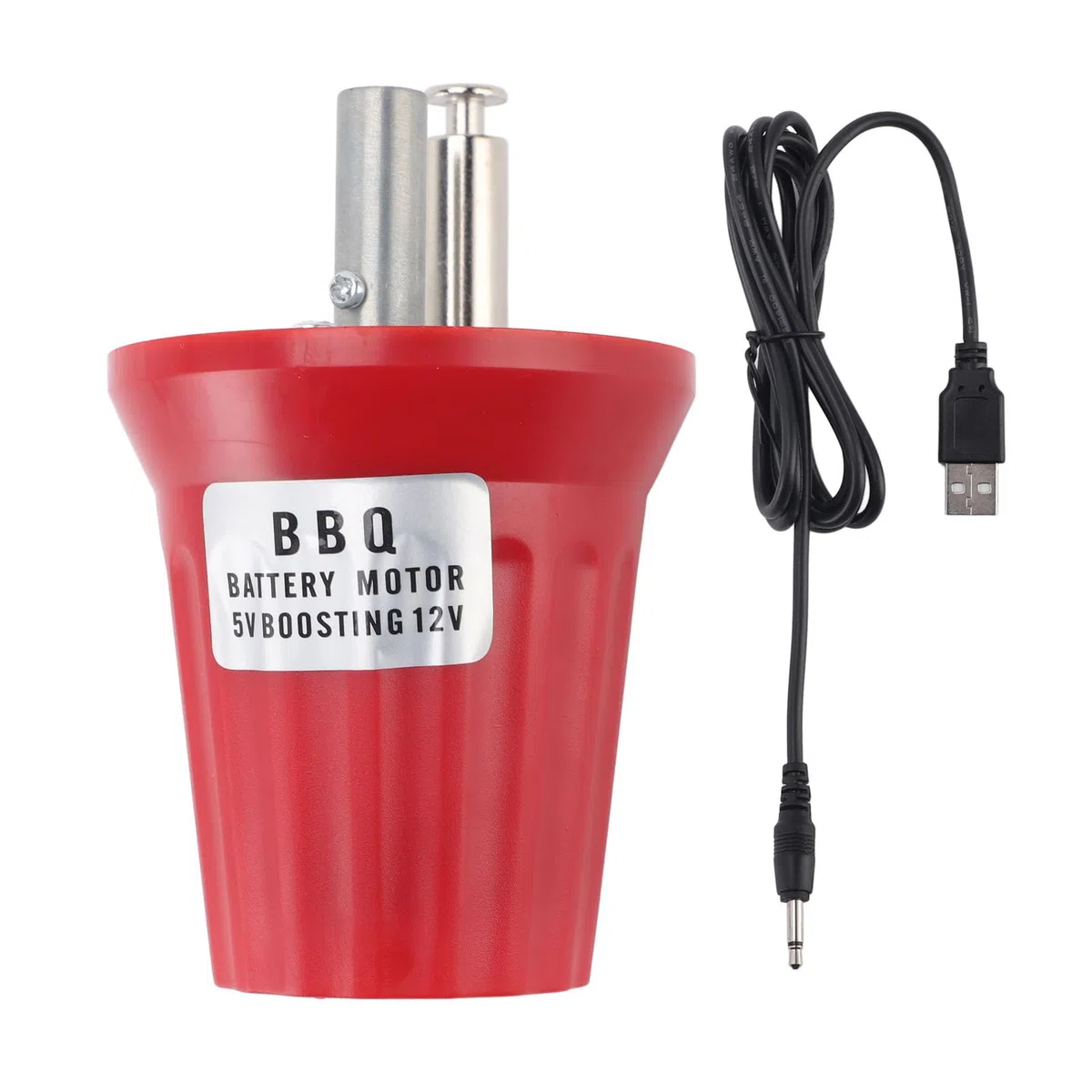 Motore Per Girarrosto, Motore Per Girarrosto Per Griglia a Torsione di Grandi Dimensioni da 5 V a 12 V Motore Per Girarrosto Per Griglia Elettrica Alimentato Tramite USB Boost Motore Per Girarrosto Pe