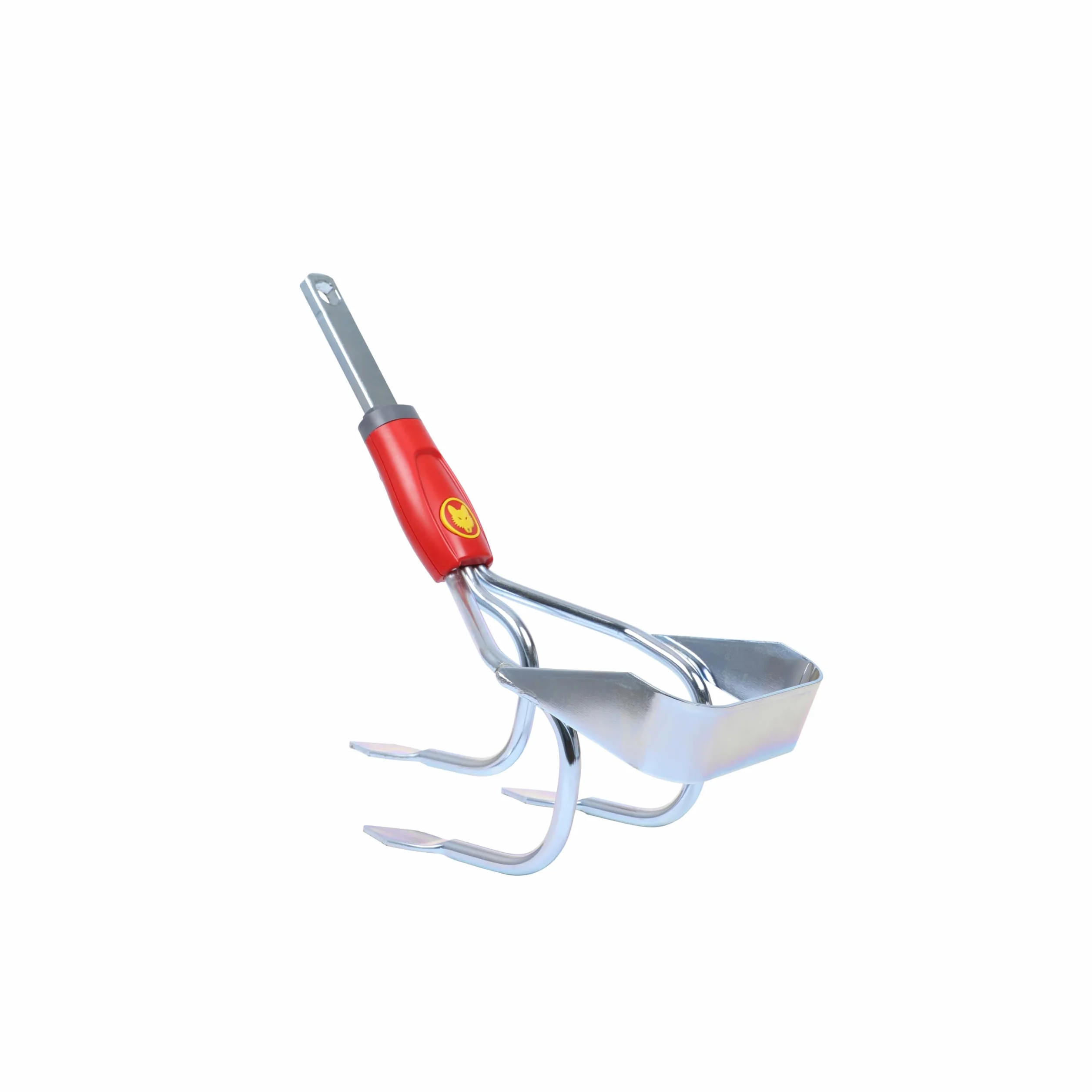 Wolf-Garten 7SingleAAA004650 IE-M Coltivatore Sarchiatore, Rosso/Argento, Single5x26.Singlex39.5 cm