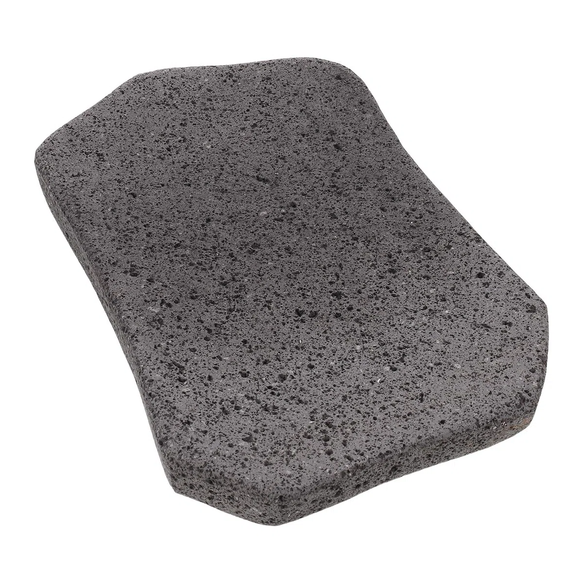 Pietra Lavica da Griglia per Pizza e Verdure, Nero | Forma Naturale Irregolare, Cottura Uniforme, Facile Pulizia, per Forno Domestico e Preparazioni in Casa