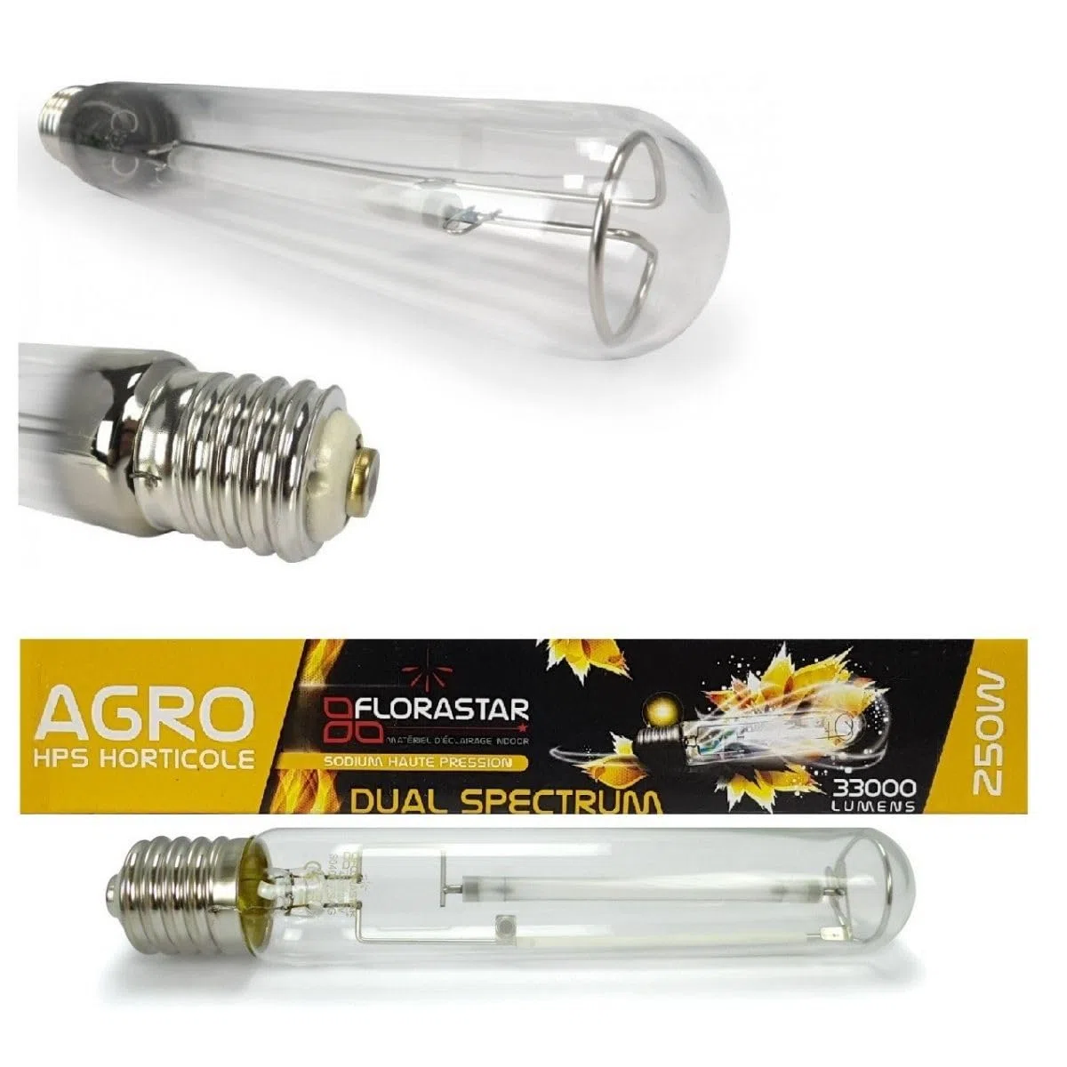 Lampadina HPS 250 W a doppio spettro