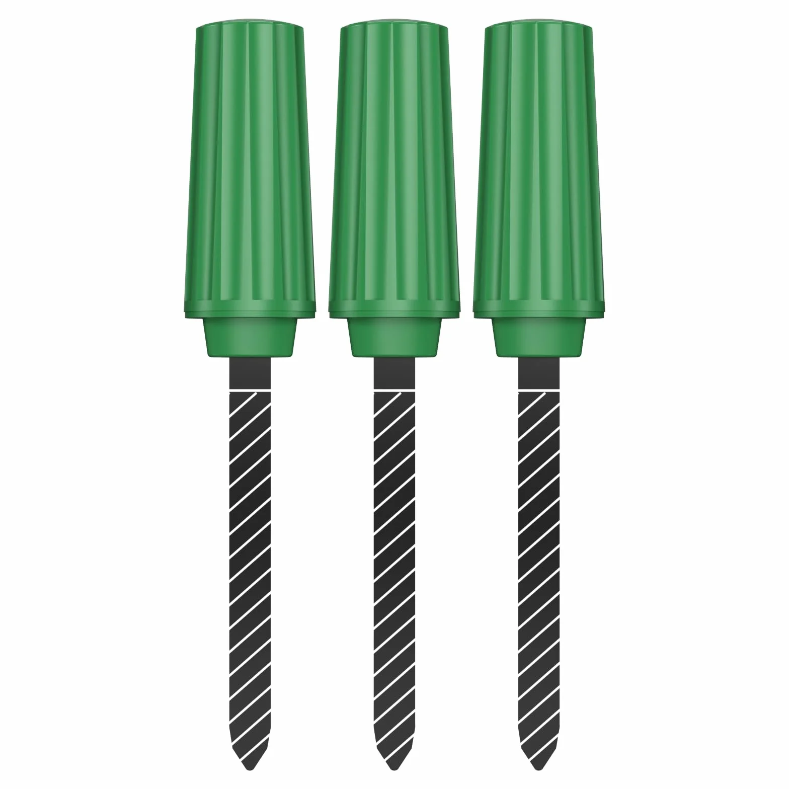 THIRDREALITY Sensore intelligente di umidità del suolo, confezione da 3, hub Zigbee necessario, sonda capacitiva, misuratore di umidità/temperatura per piantare il giardino, compatibile con Homey