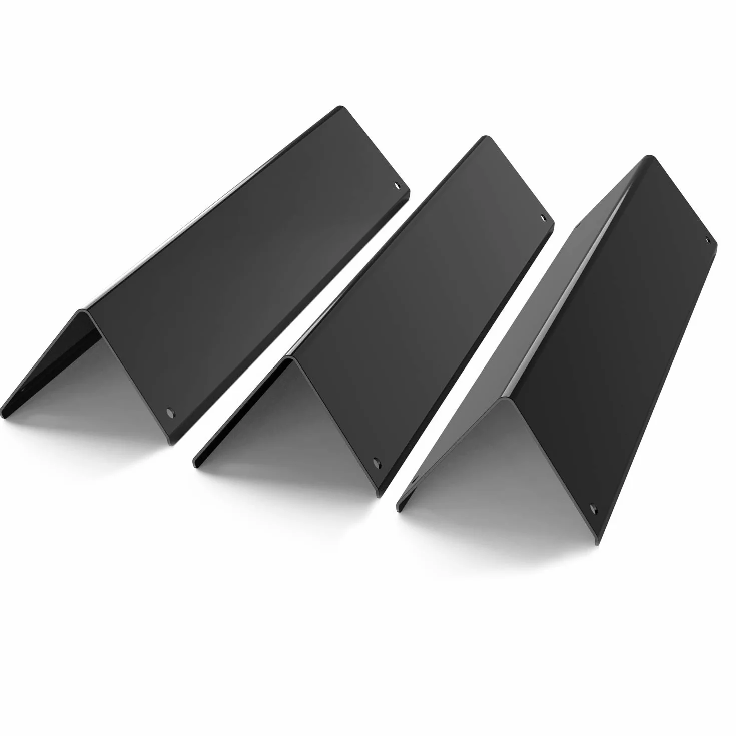 onlyfire Flavourizer Bar aromatizzate in Porcellana Smaltate per Weber Serie Spirit 200 E210 S210 E220 S220 (3 Pezzi,38,9 cm x 8,9 cm x 6,4 cm)