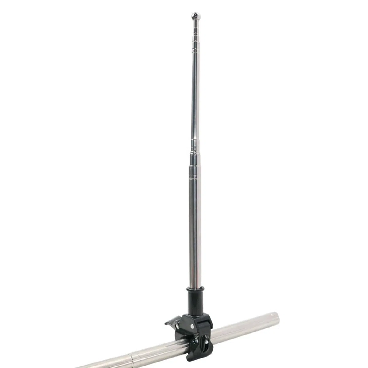 Asta portabandiera per motociclette, Supporto per Asta portabandiera per Esterni, 2 Pezzi Supporto telescopico per Asta Auto Supporto per Portapacchi Posteriore Accessori per Asta Auto