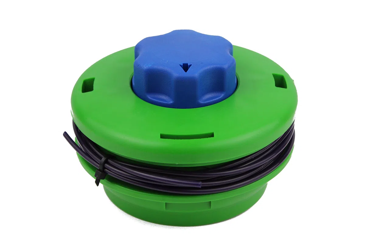 Active Testina per DECESPUGLIATORE BATTI E Vai- Carica Il Filo Senza APRIRLA (pomello in plastica) MOD. 120