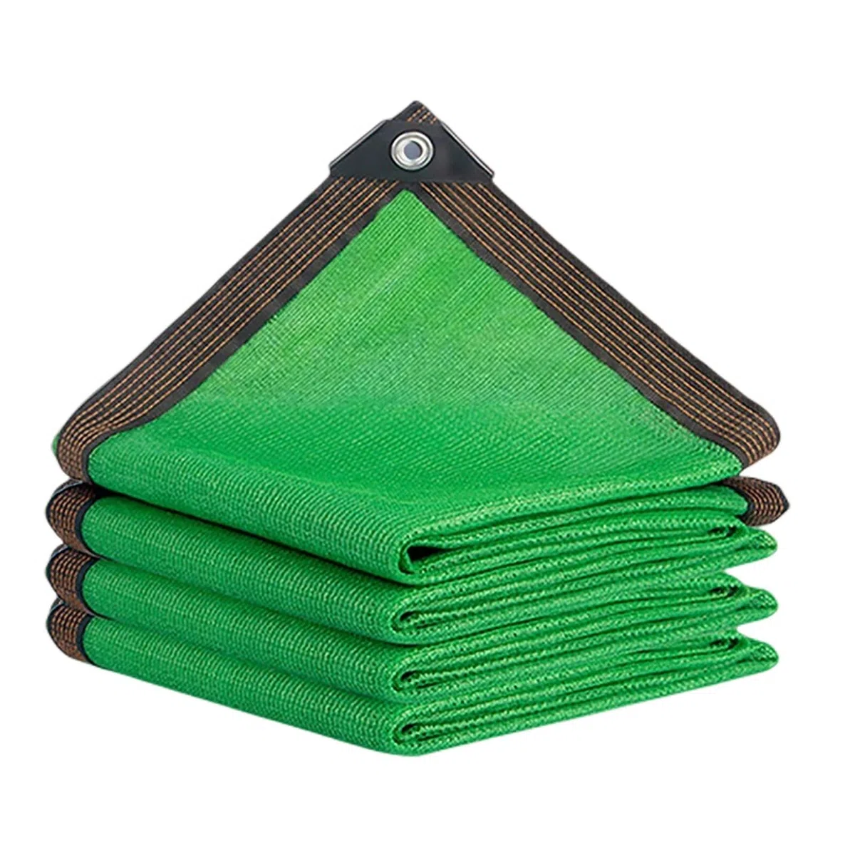 Rete verde per giardino, con occhielli migliorati, angoli di recupero, ideale per piscine e cucce per cani, protezione dal sole (4 x 9,1 m)