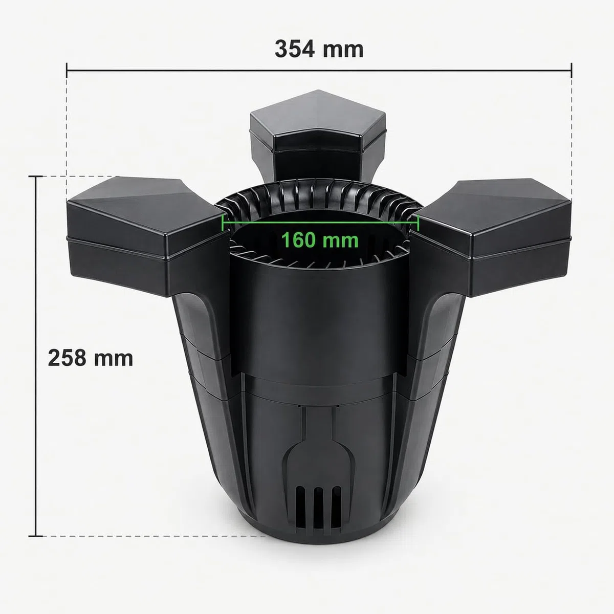 Skimmer galleggiante 2 in 1 con pompa, pulitore automatico per piscina e giardino da 43 W, con cavo di alimentazione da 10 m, per laghetti all'aperto e giochi d'acqua