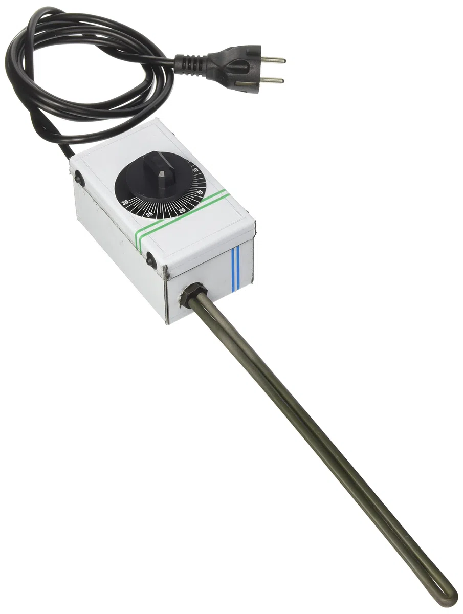 Reber 10045R Resistenza Elettrica Temporizzata per Affumicatori, 200W,Nero