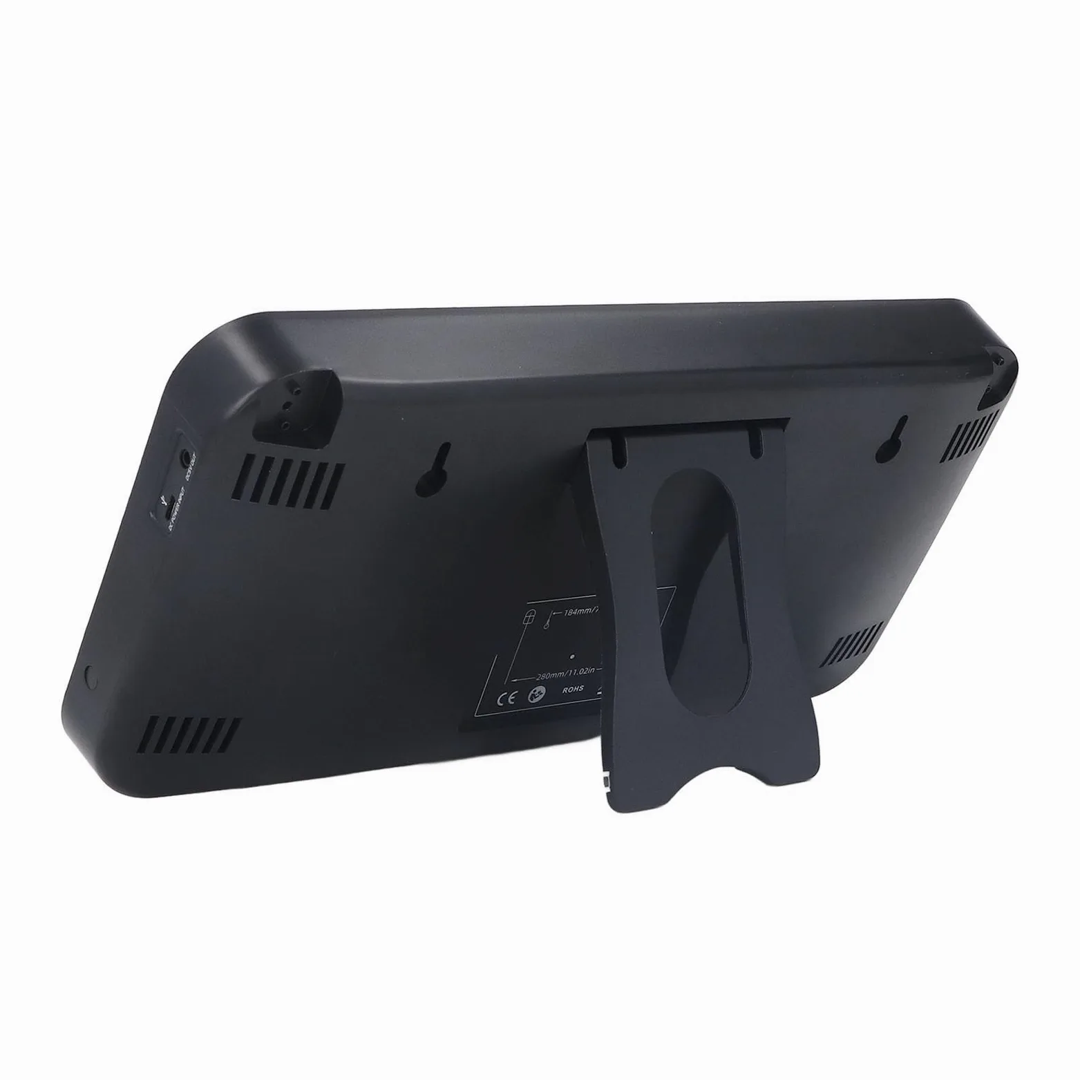 Zerodis Igrometro con Display Digitale, Misuratore di Temperatura e umidità ABS con Schermo LED da 1,8 Pollici, Sensore GXHTC3, Alimentazione 5 V, Display a 4 Cifre per Serra, Ufficio Domestico