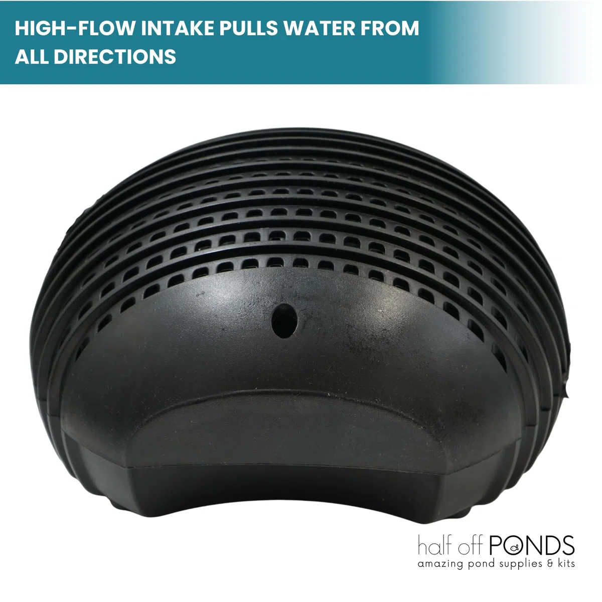 HALF OFF PONDS HydroFlow - Pompa sommergibile a cascata da 1.200 GPH - Pompa magnetica per laghetto con cavo da 9,2 m - Efficienza energetica, sicura per i pesci, per laghetti all'aperto, skimmer e