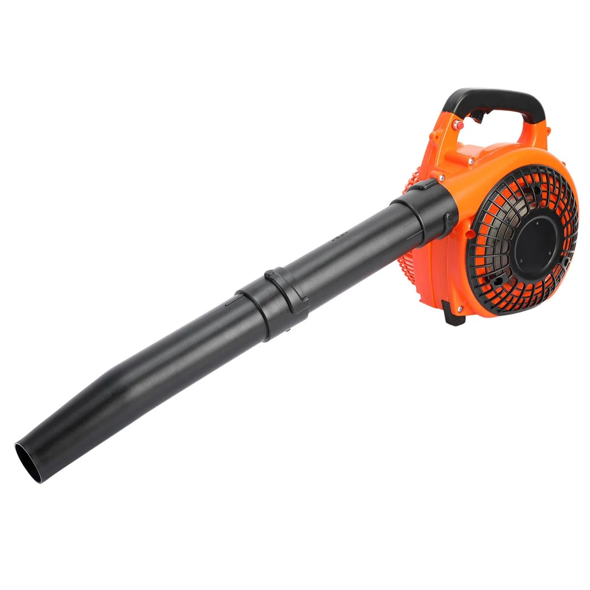 Soffiatore di foglie a benzina 26cc potente, soffiatore portatile motore 2 tempi raffreddato ad aria, avvio semplice, impugnatura ergonomica antivibrazione per giardino cortile pulizia esterna