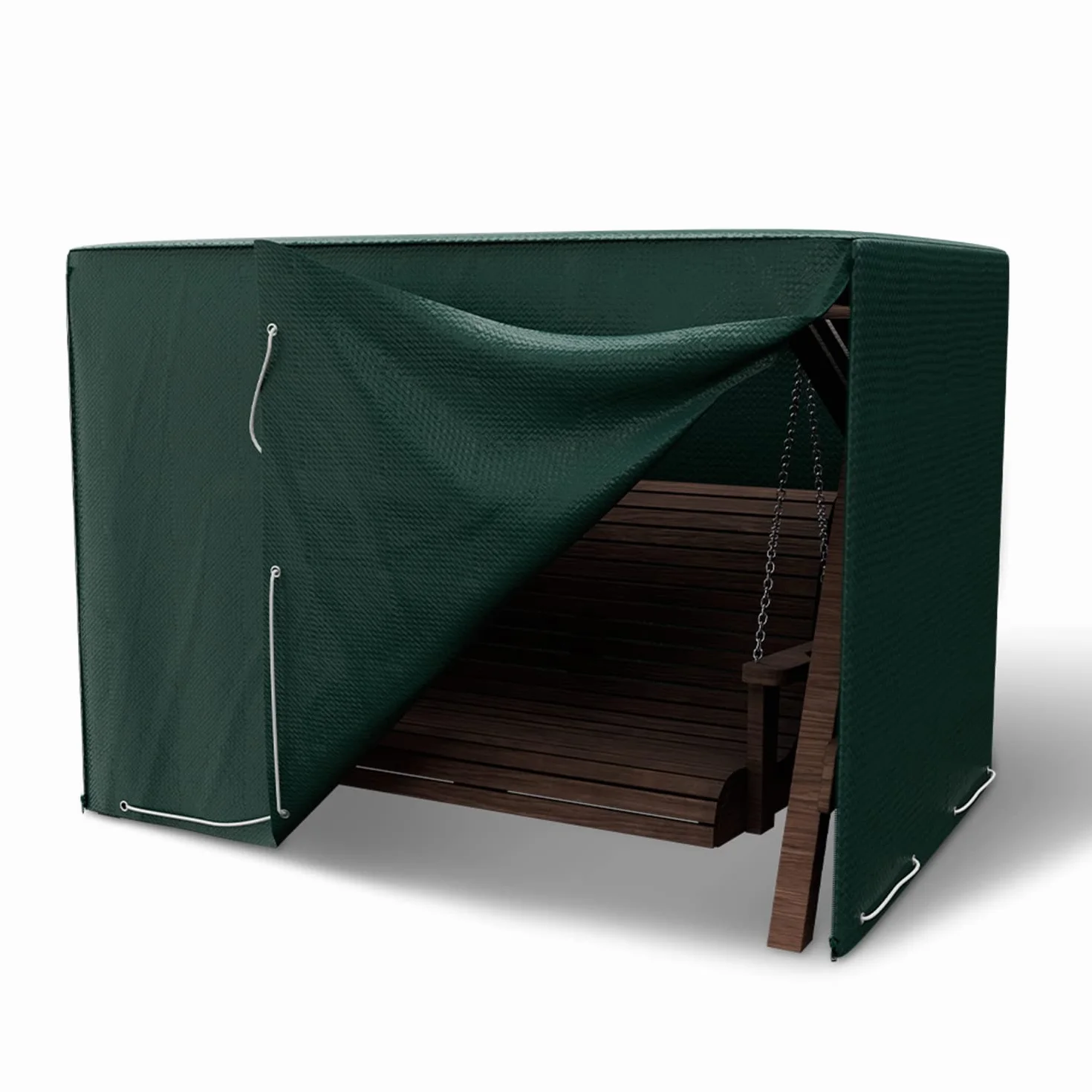 Coperchio di Protezione con Zip di Chiusura per Il Giardino Swing