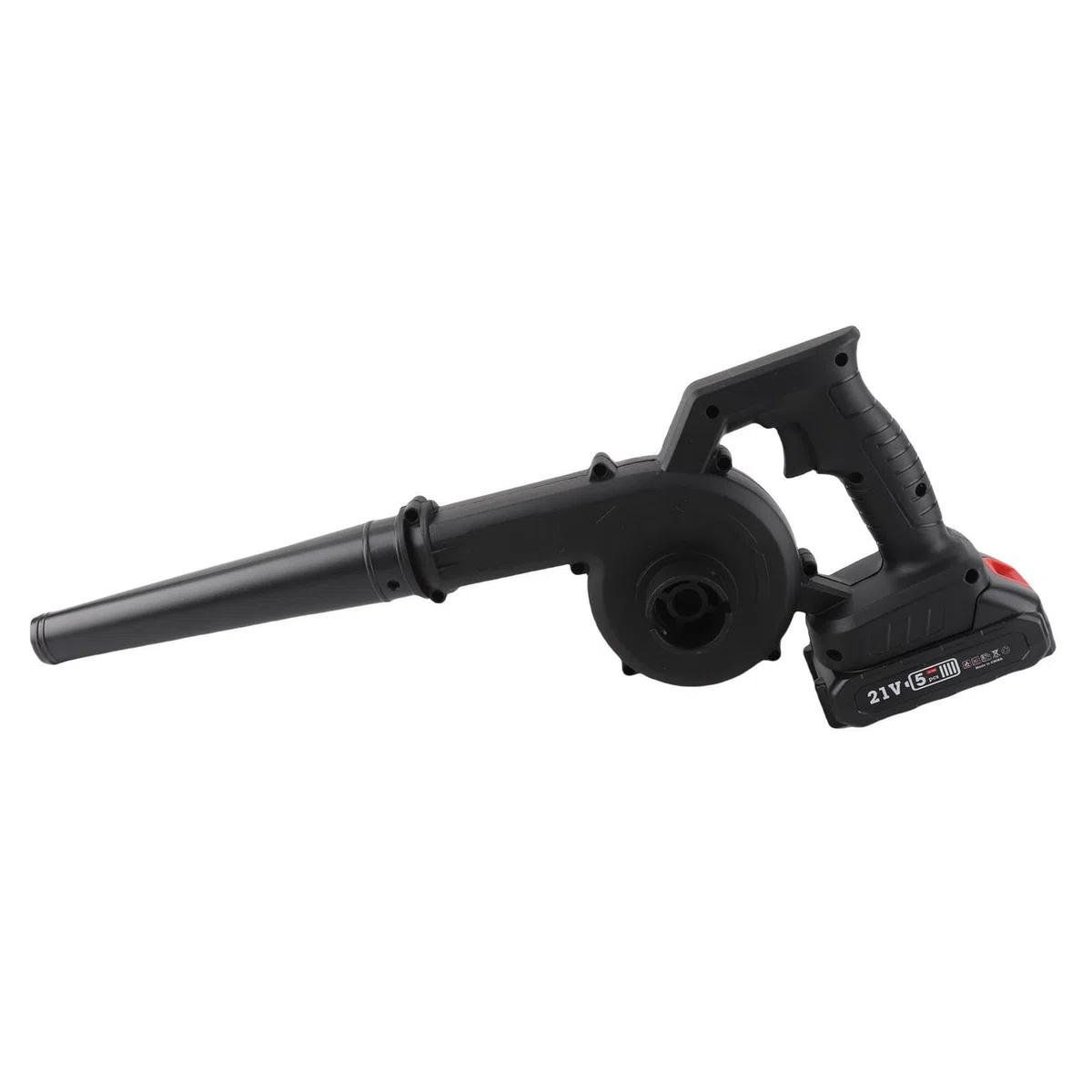 Gonetre Piccolo Potente Soffiatore Batteria Ricaricabile 1500mAh Soffiatore Elettrico per Foglie Palmare Ad Alta Potenza per la Cura del Prato Giardino Pulizia della Casa ABS Leggero (Spina europea)