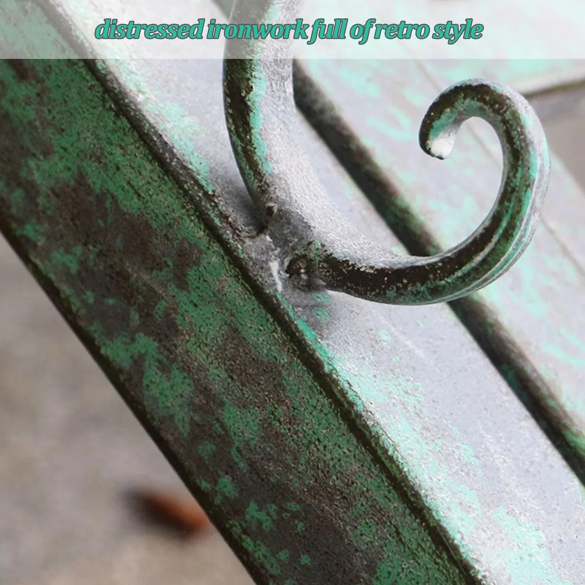 Ponte ad arco in metallo per giardino, passerella decorativa in ferro | Ringhiere di sicurezza per prato, laghetto, giardino, patio, fattoria, cortile