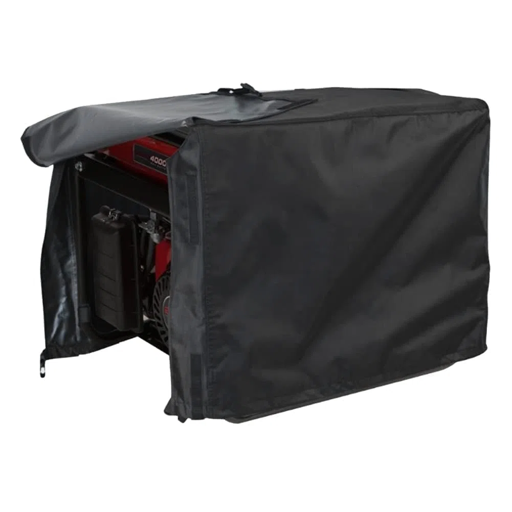 Copertura del generatore, copertura della tenda del generatore addensato durante la corsa Copertura del generatore portatile universale compatibile per esterni 35 x 26 x 28 pollici(Nero)