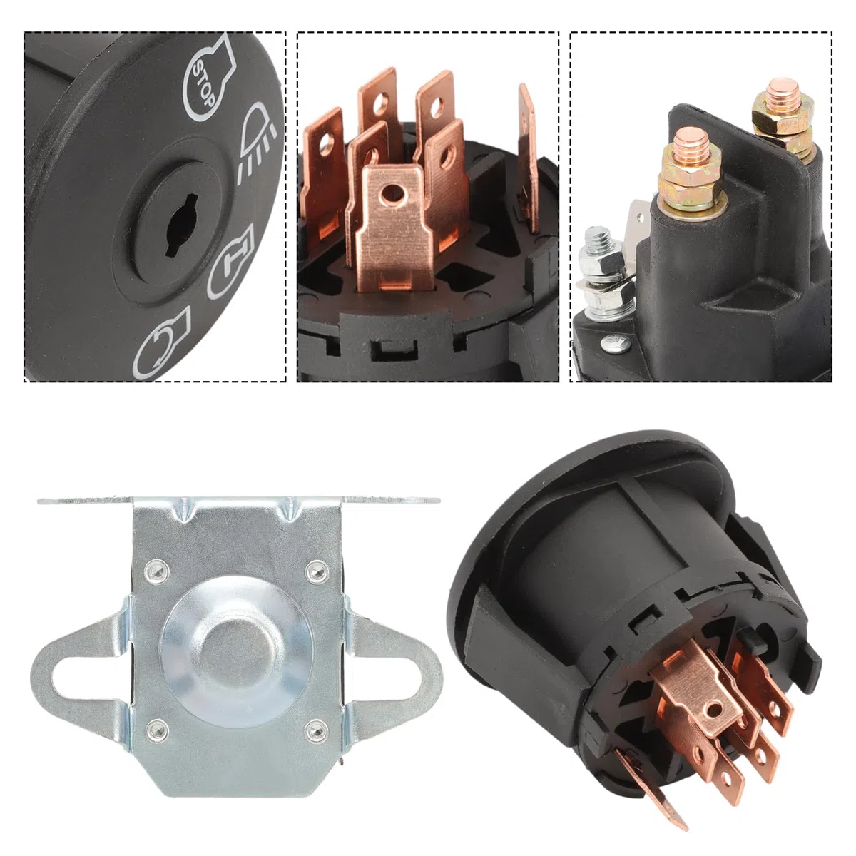 Kit di interruttore di accensione magnetico per trattore per Husqvarna MTD H-n-da Bolens Toro Castelgarden Stiga Murray AYP Briggs Stratton Interruttore di avviamento di accensione mtd parti