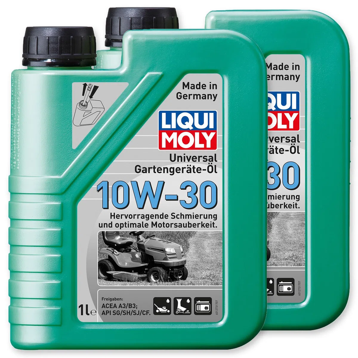 2 x Liqui Moly 1273 Universale Giardino Dispositivi per Olio 10 W De 30 De 4 Del 1l