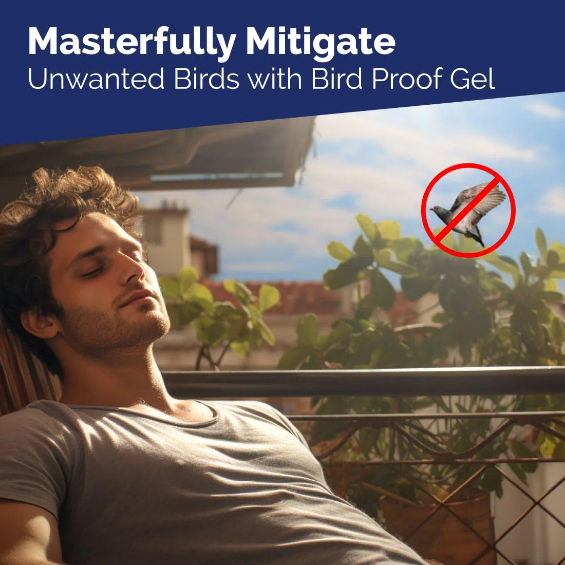 Bird-X 54-1 Proof Bird Repellent gel-10 oz